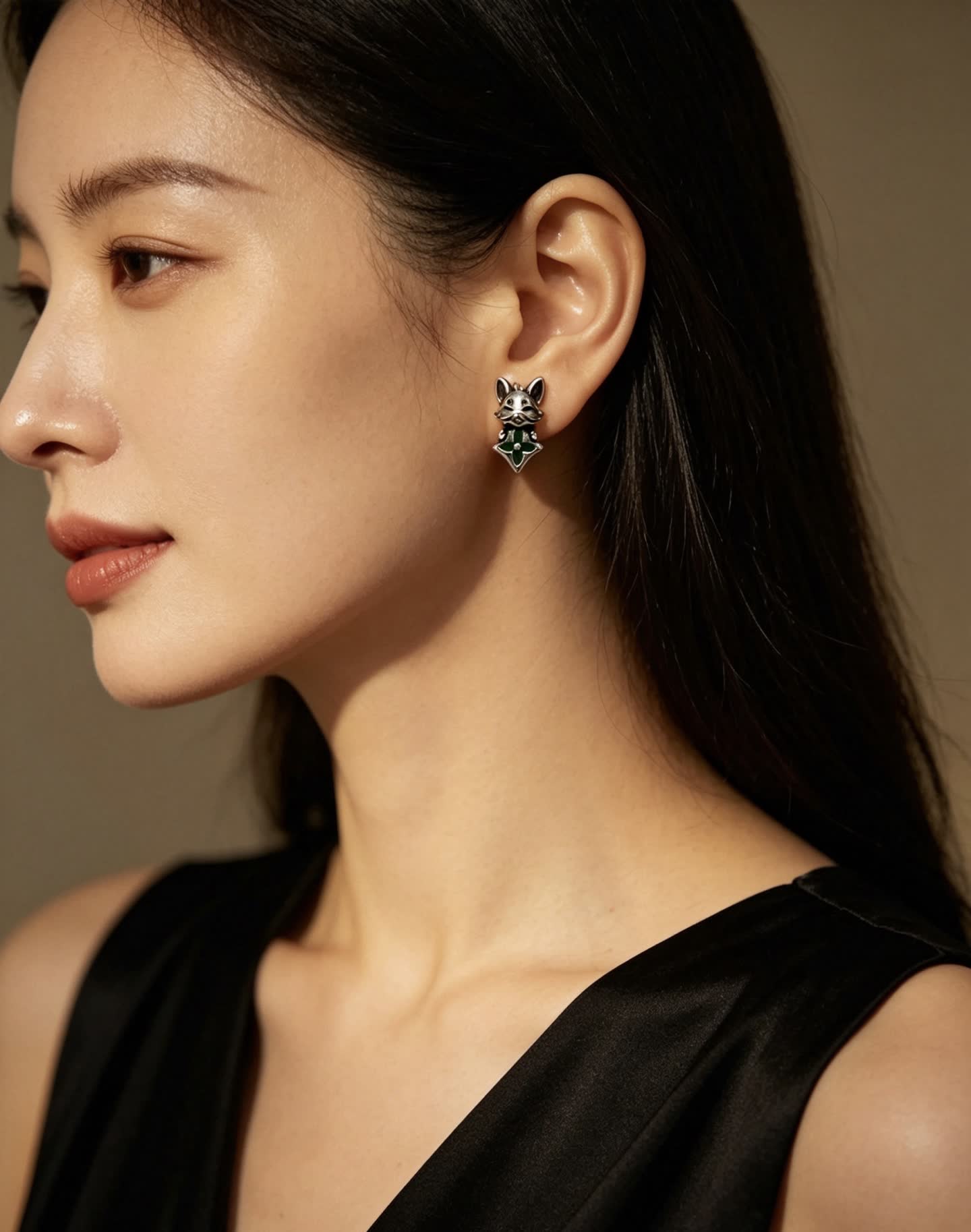 Louis Vuitton Fox Earrings